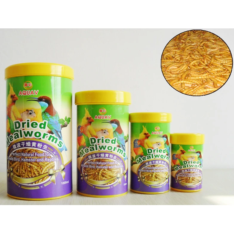 Bottled Microwave Dried Mealworms