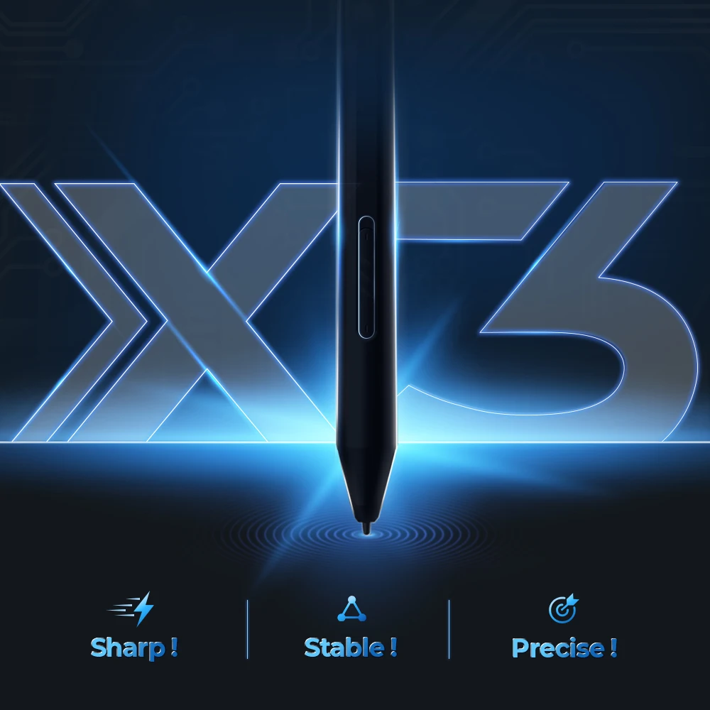 XP-PEN Artist 10 (2nd Gen)  X3 Smart Chip Digital Pen Display Design Drawing Graphic Tablet With Screen