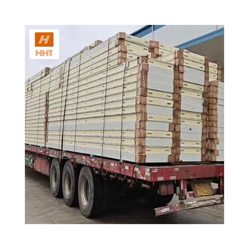 Walk In Freezer Cold Room Construction Material Pu Sandwich Panel Pir Panel For Freezer Cold Room With Cam Lock Cold Store Freez