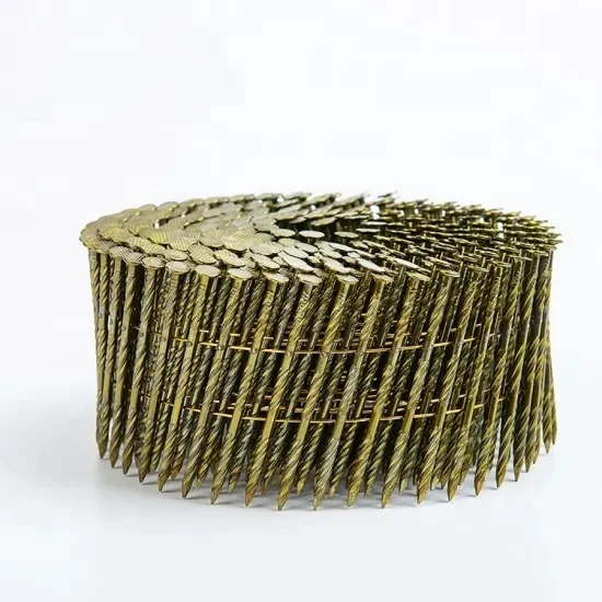 High Standard 1 1/4 Coil Roofing Nails Galvanized nail coil Galvanized Pallet Roofing Coil common nail size