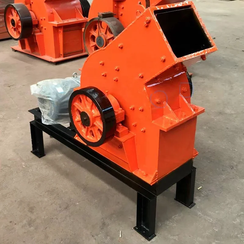 Portable Hammer Crusher Rock Coal Limestone Glass Clay Gold Impact Heavy Mill Machine Small Hammer Mill Stone Crusher