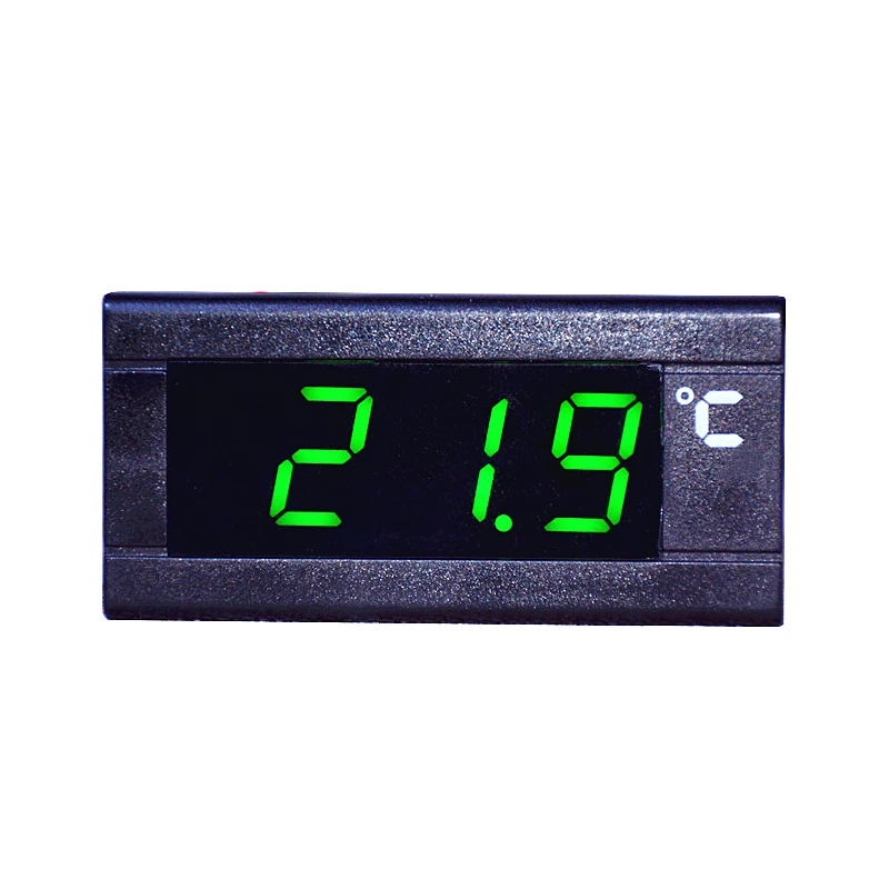 Digital LED Thermometer Temperature Controller AC 220V Thermostat Car Refridge digital temperature panel meter with sensor