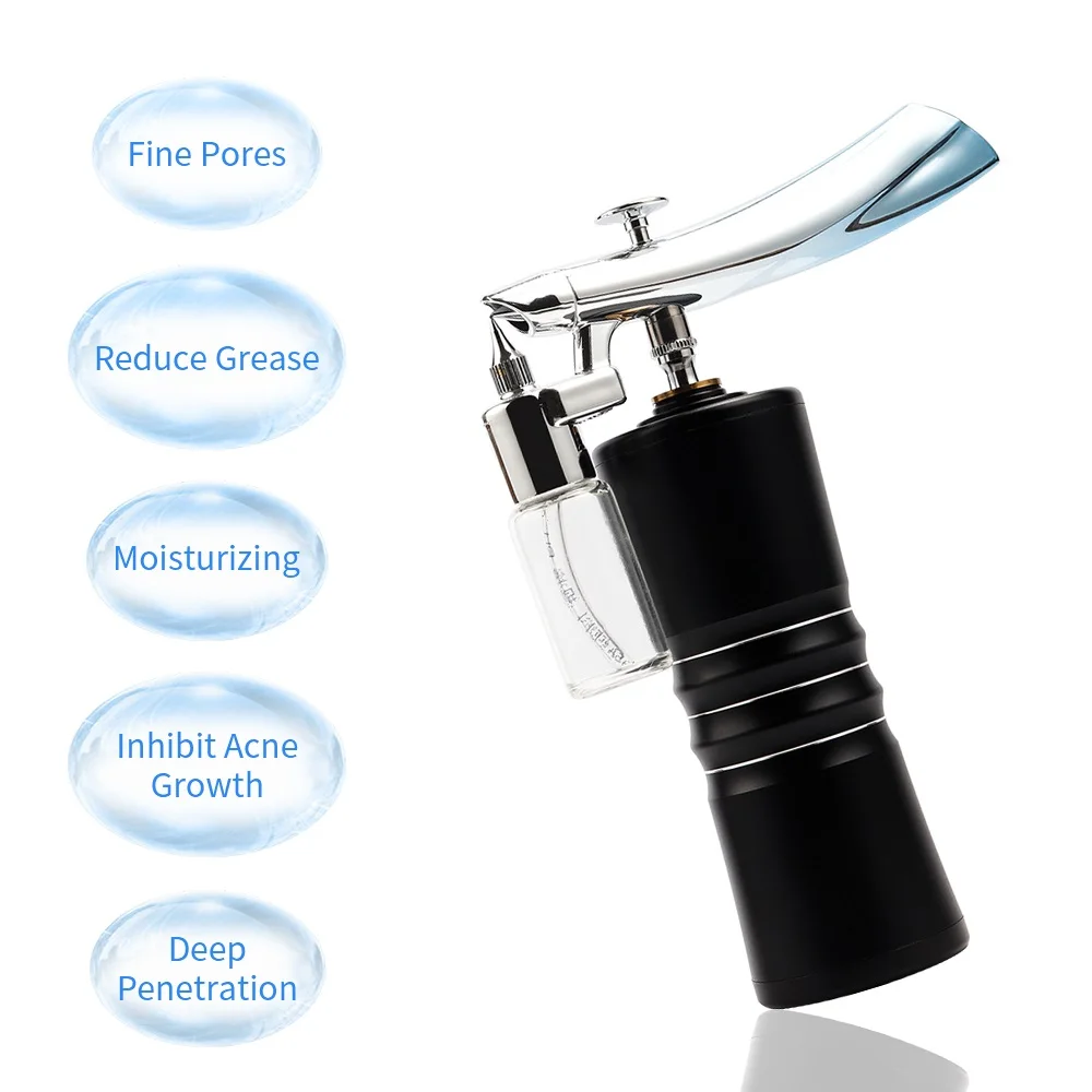 Handheld Airbrush Kit Rechargeable Mini Air Compressor Spray Gun with Double Action for Makeup Art Nail Painting Tattoo Manicure