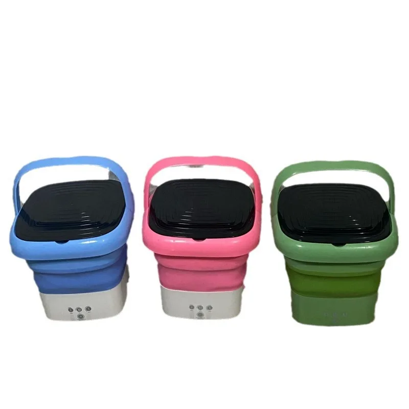 Mini Washing Machine Folding Small Household Portable Underwear Cleaning Dormitory Cleaning Machine