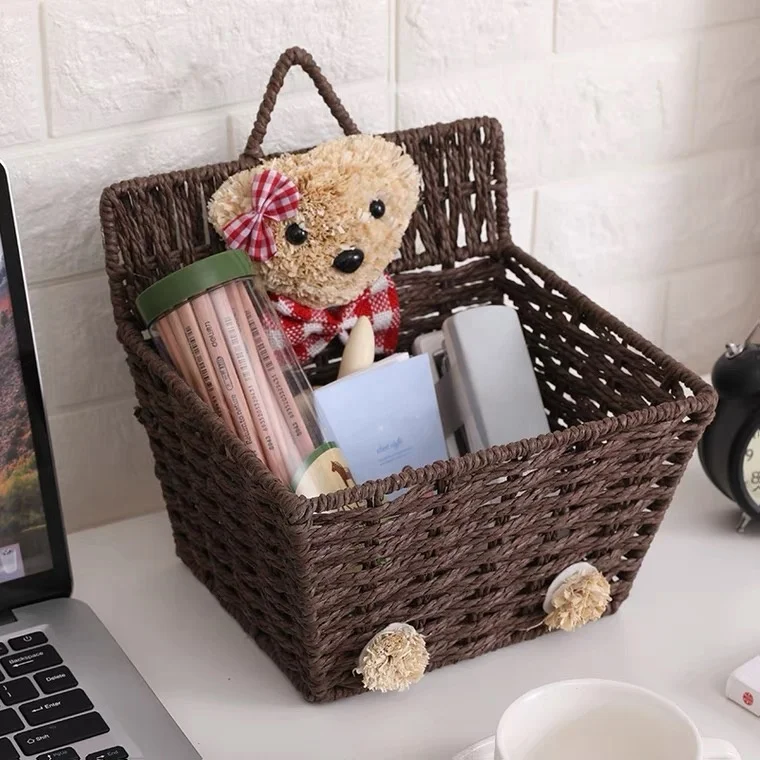 Iron Craft Display Rack Storage Unit Bathroom Shelves Circle Shelf Metal with Wood Round Wall Bedroom Kitchen Office for Home