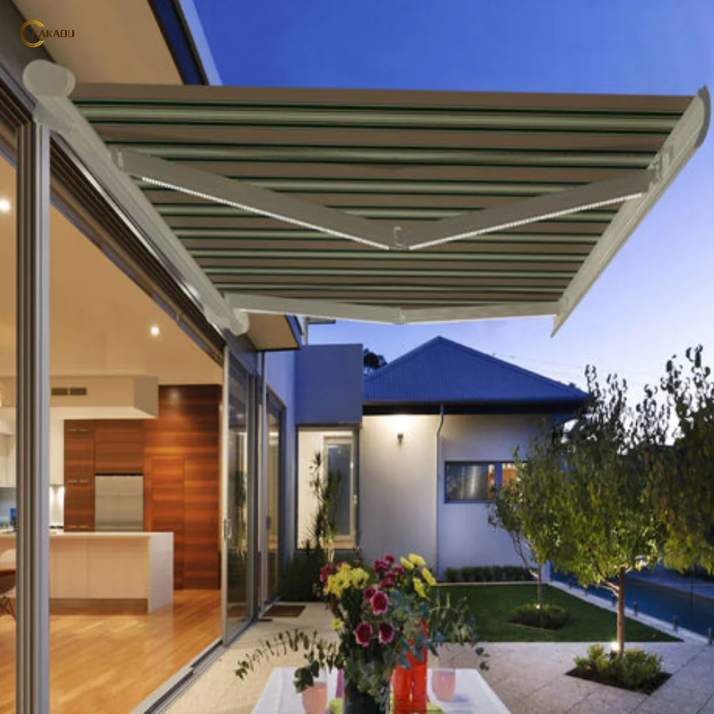 KAKADU Motorized Retractable Full Cassette Awning High-quality Retractable Awnings Product Type