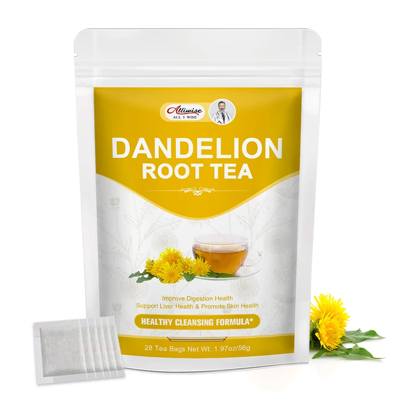 OEM Organic 28-Days Dandelion Tea Bag Dried Dandelion Root and Leaves Health Tea