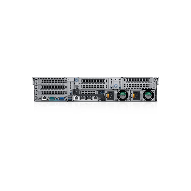 Poweredge R740 2U EMC Storage H330 Серебристая память 16 Гб 2TSAS 750 Вт Intel Xeon 3204