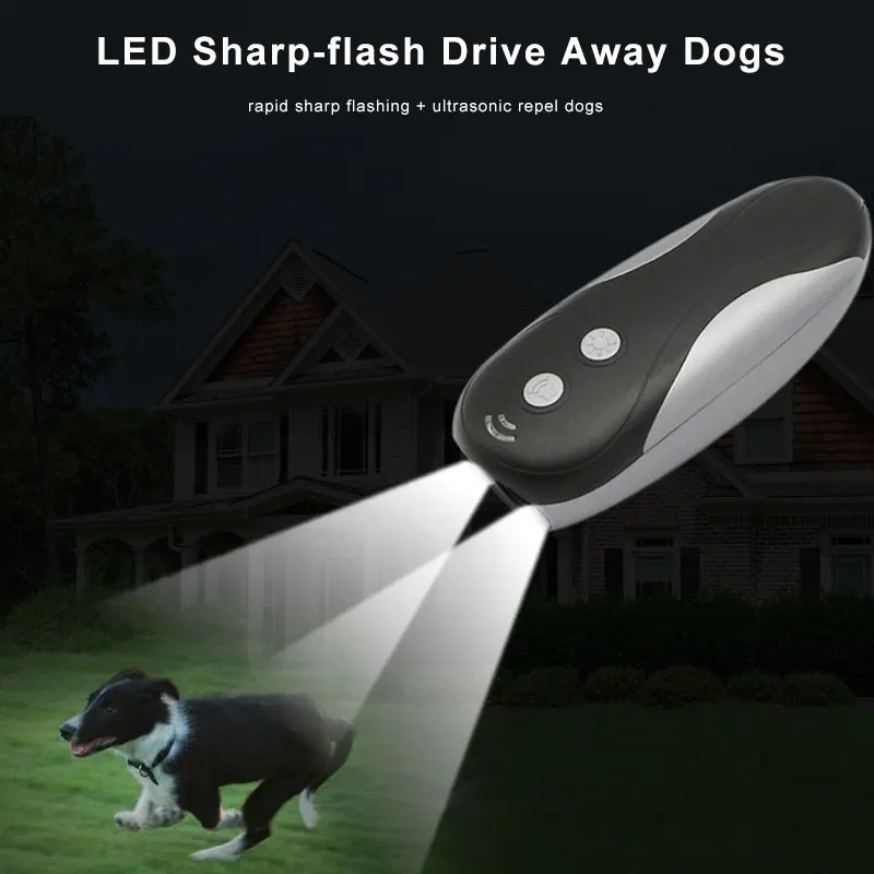 Ультразвуковой Отпугиватель собак Chaser сменный аккумулятор питания для дрессировки собак ультразвуковой остановить лай устройство для отпугивания собак и кошек