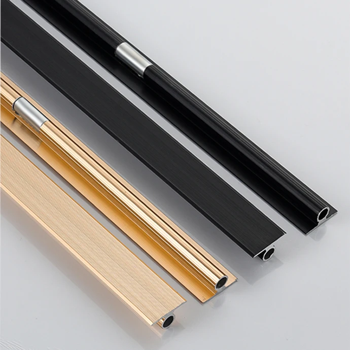Metal Door Plate Corrector Black Gold  Hidden Adjustable Cabinet Wardrobe door straightener