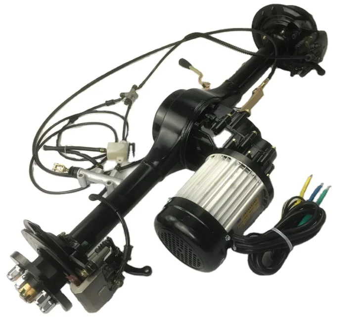 Electric tricycle rear axle used for motor-driven rear axle