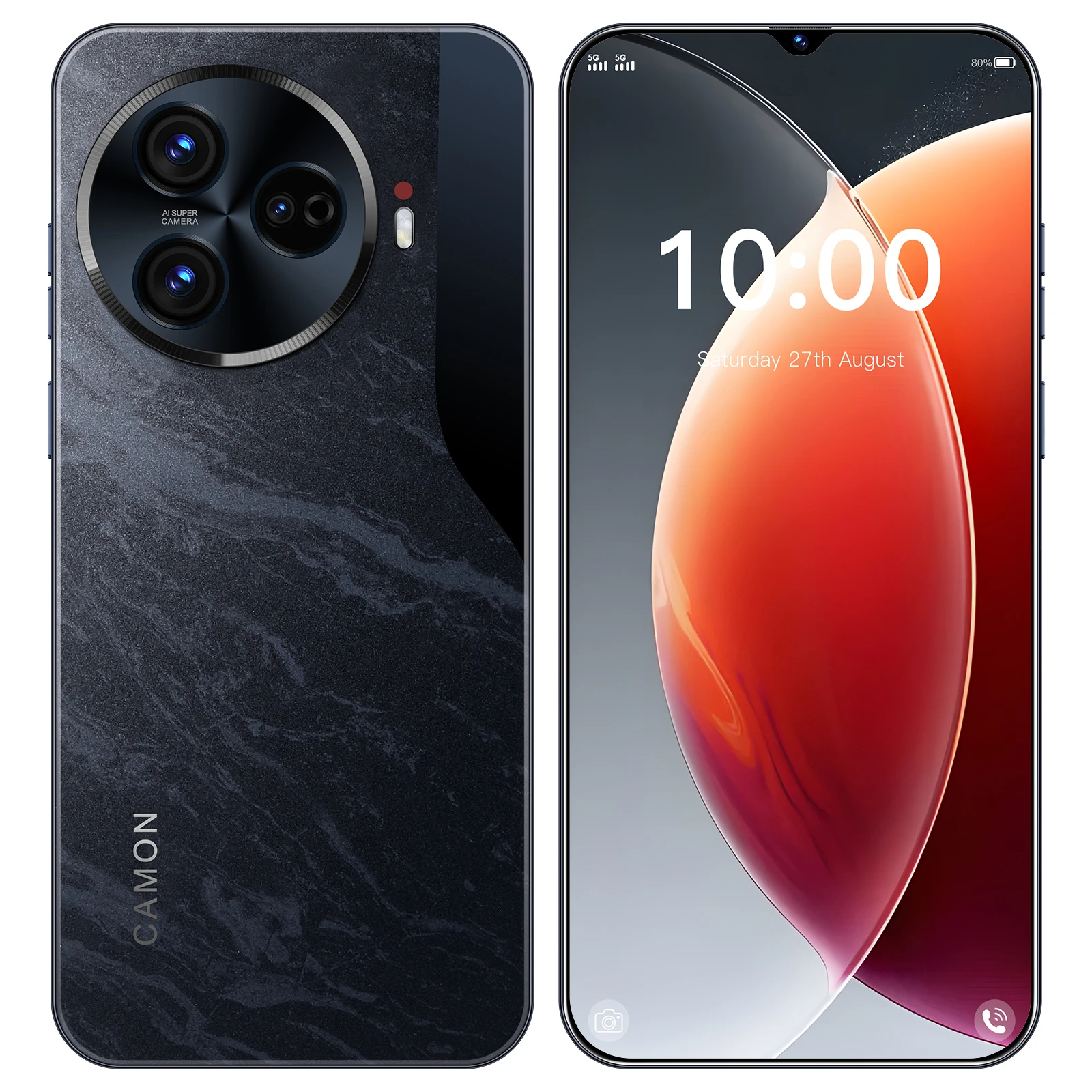 2024 Hot Sale Gooba Newest C30 Pro 3G Android Gaming Mobile Phone 6.5inch Global Unlocked Dual Sim Smartphone