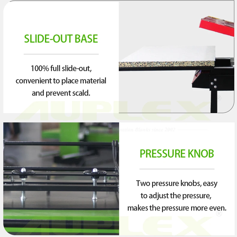 80x100 manual large sublimation heat press for t-shirt