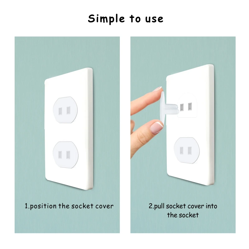 Outlet Covers Baby Proofing Plug Covers Child Safety Socket Covers Electrical Outlet Protectors Kid Proof