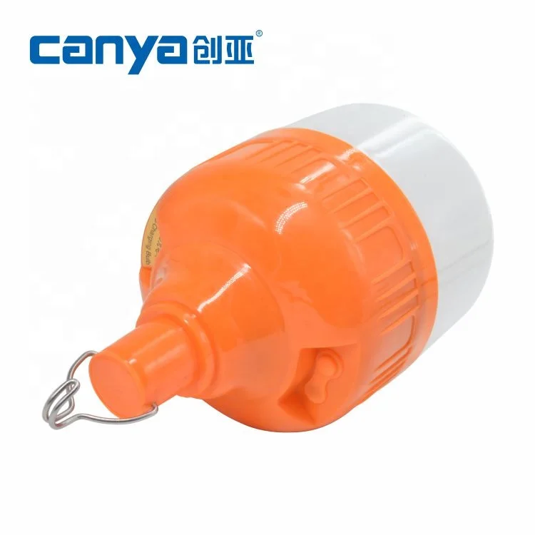 High Quality 3 Modes USB Rechargeable LED Emergency Lamp Bulb for Camping