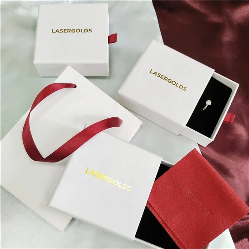 CH Wholesale Jewellery Packaging Jewelry Package Luxury Ring Bracelet Necklace Earrings Packaging Box Custom Jewelry Packaging
