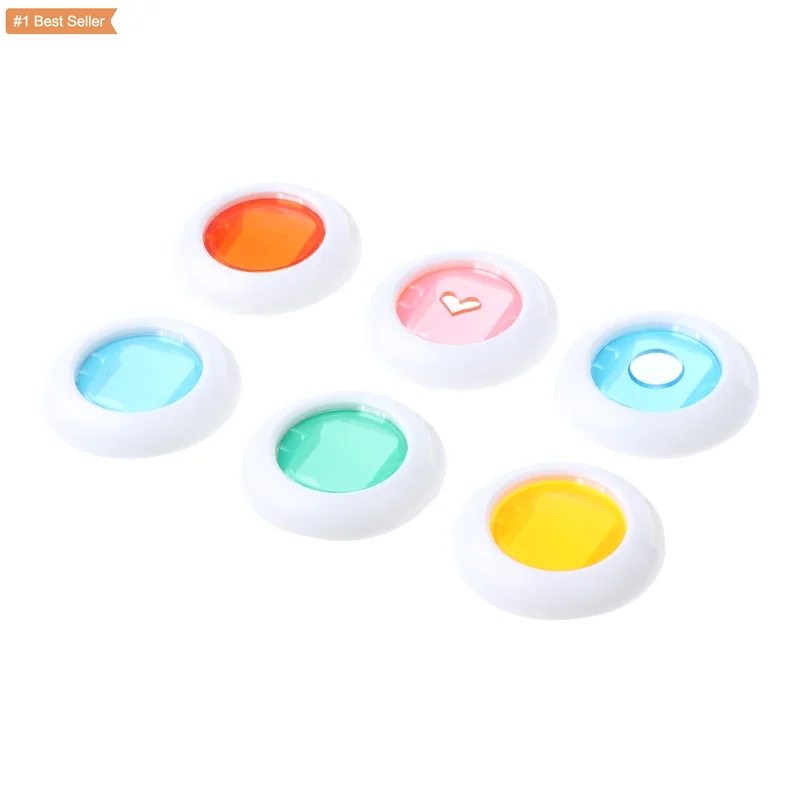 6 In 1 Mini Lens Filter For Mini 7S / 8 / 9 Instant Camera Filter Close Up Color Lens Gradual Filter