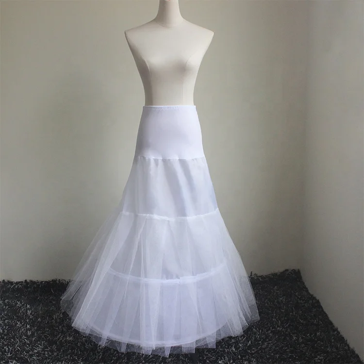 Юбка-подъюбник из тюля с обручем для свадебного платья
