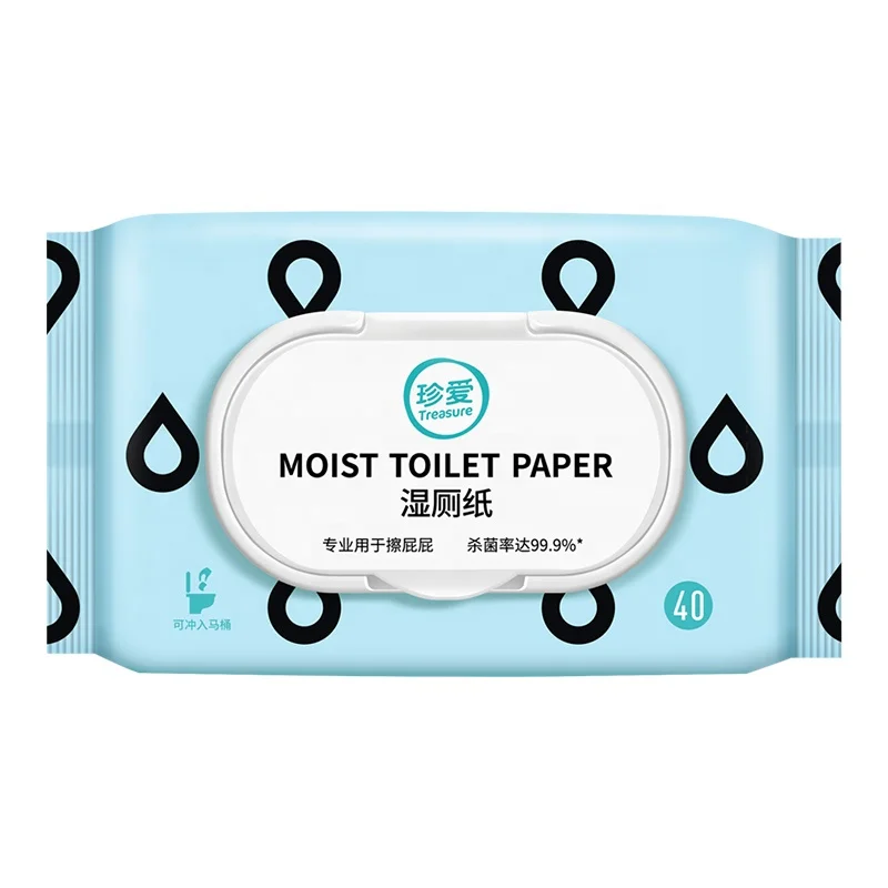 
Flushable and Biodgradable Toilet Wipes Stock Wetwipes Free Sample Wet Wipes Raw Material 