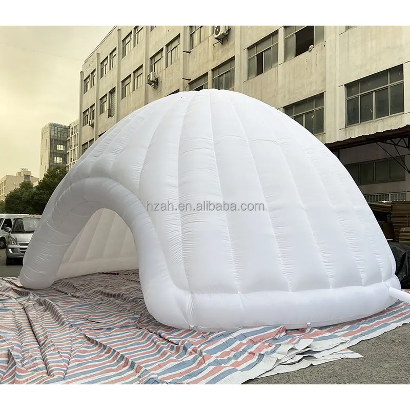 Large Commercial Inflatable Igloo Dome Tent with Two Doors for Outdoor Advertising