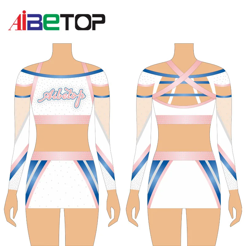 New style cheerlead plus size cheerleading uniforms all star cheerleaders uniforms
