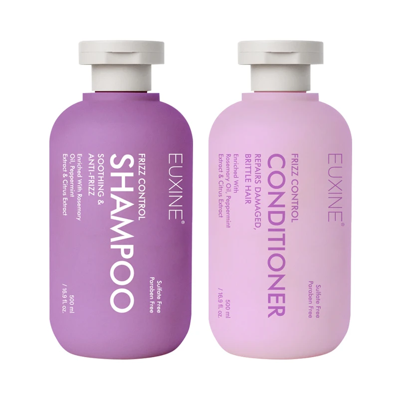 Уход за волосами без сульфата розамаровое масло успокаивающий шампунь и кондиционер для кожи головы