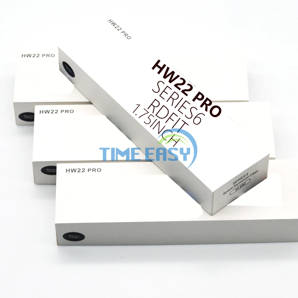 Смарт-часы HW22pro reloj, умные часы с сенсорным экраном 1,75 дюйма, серия iwo 6, HW12, HW16, hw22