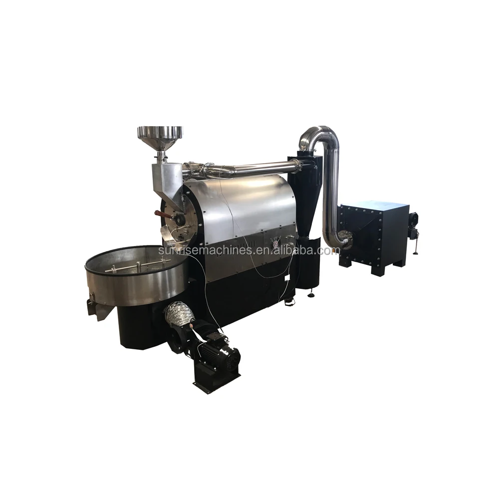 Аппарат для запекания какао-кофейных зерен с системой очистки дымового фильтра