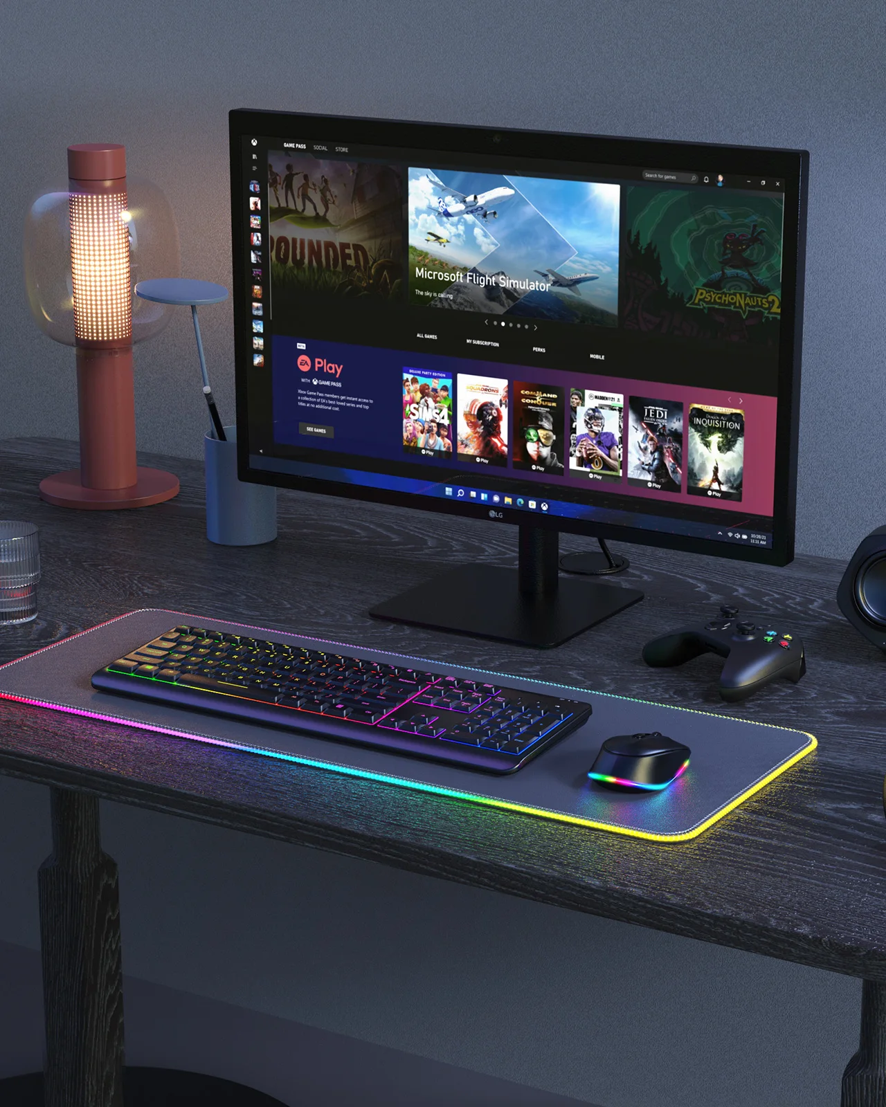 Seenda B02TZ Computer Usb Wired Combo Ergonomic Set BT Combo 2.4ghz Wireless Keyboard Mouse Combos