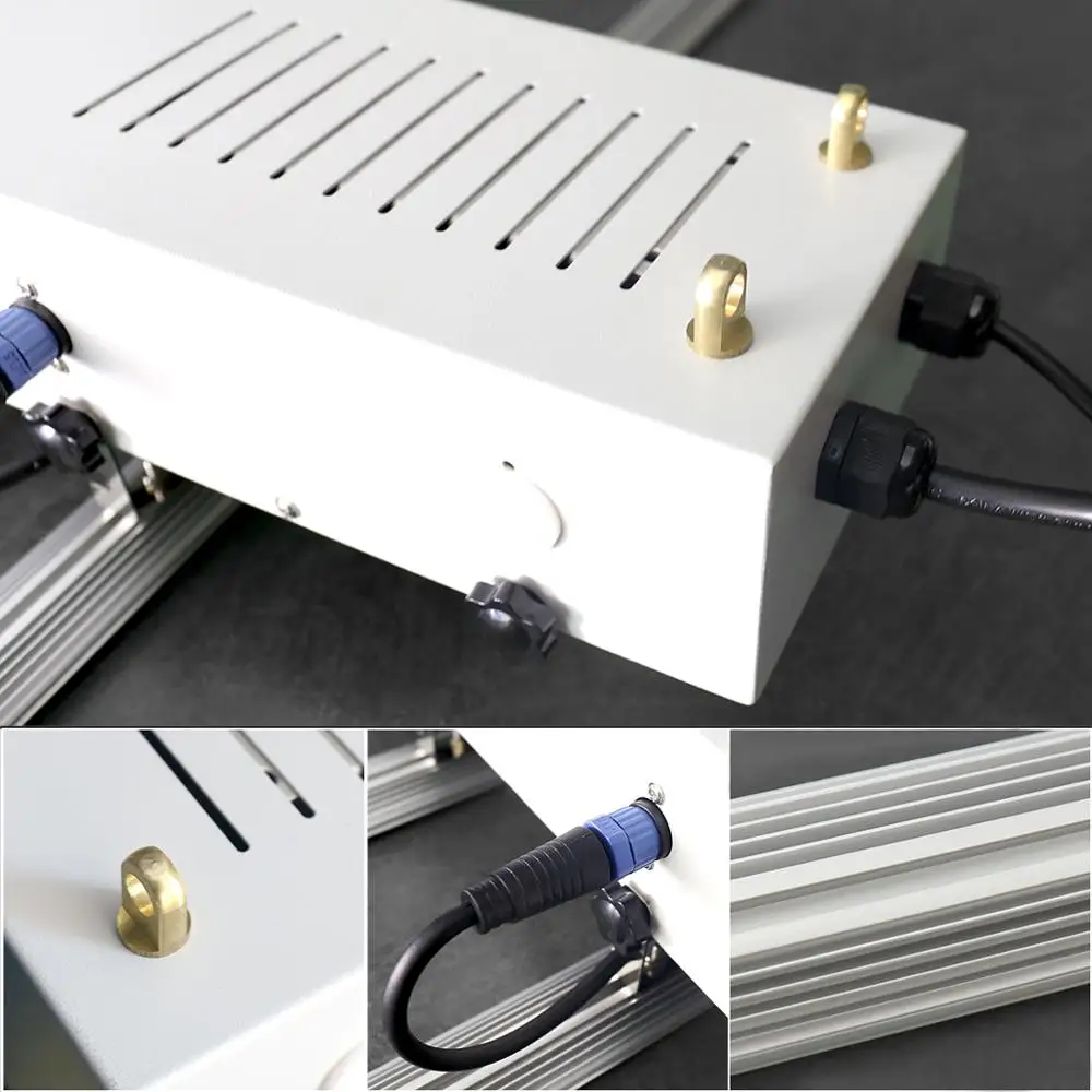 0-10V Dimmable Meanwell Driver Spyder LED Grow Light with Sansung lm301b/lm301h