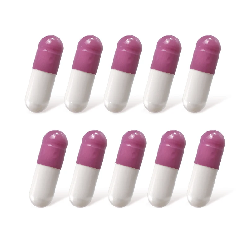 white and purple blue yellow bulk gel gelatin capsule vegetable capsules