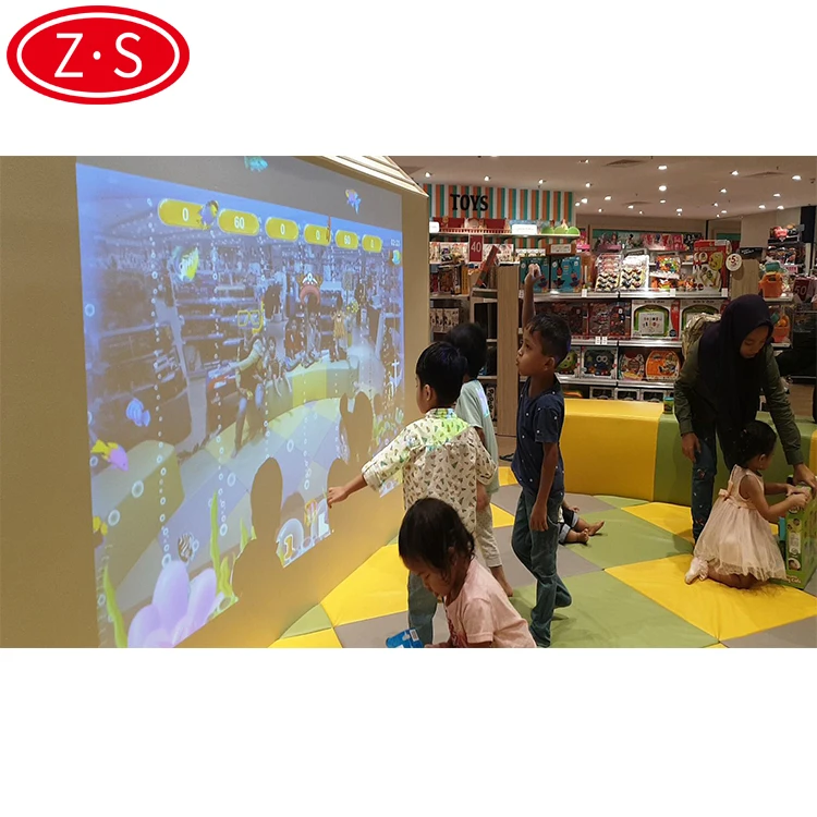 
Interactive game machine somatosensory interaction 3D interactive wall for indoor amusement 