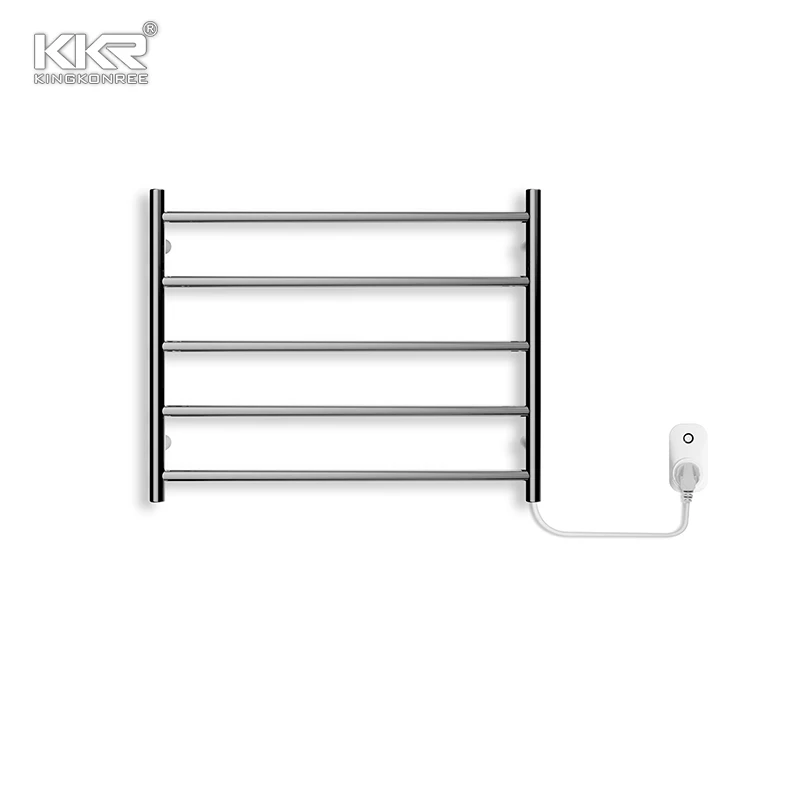 Electric Wire Heated Towel Dryer Rack Towel Rail White Towel Warmer Electric Aluminium Radiator