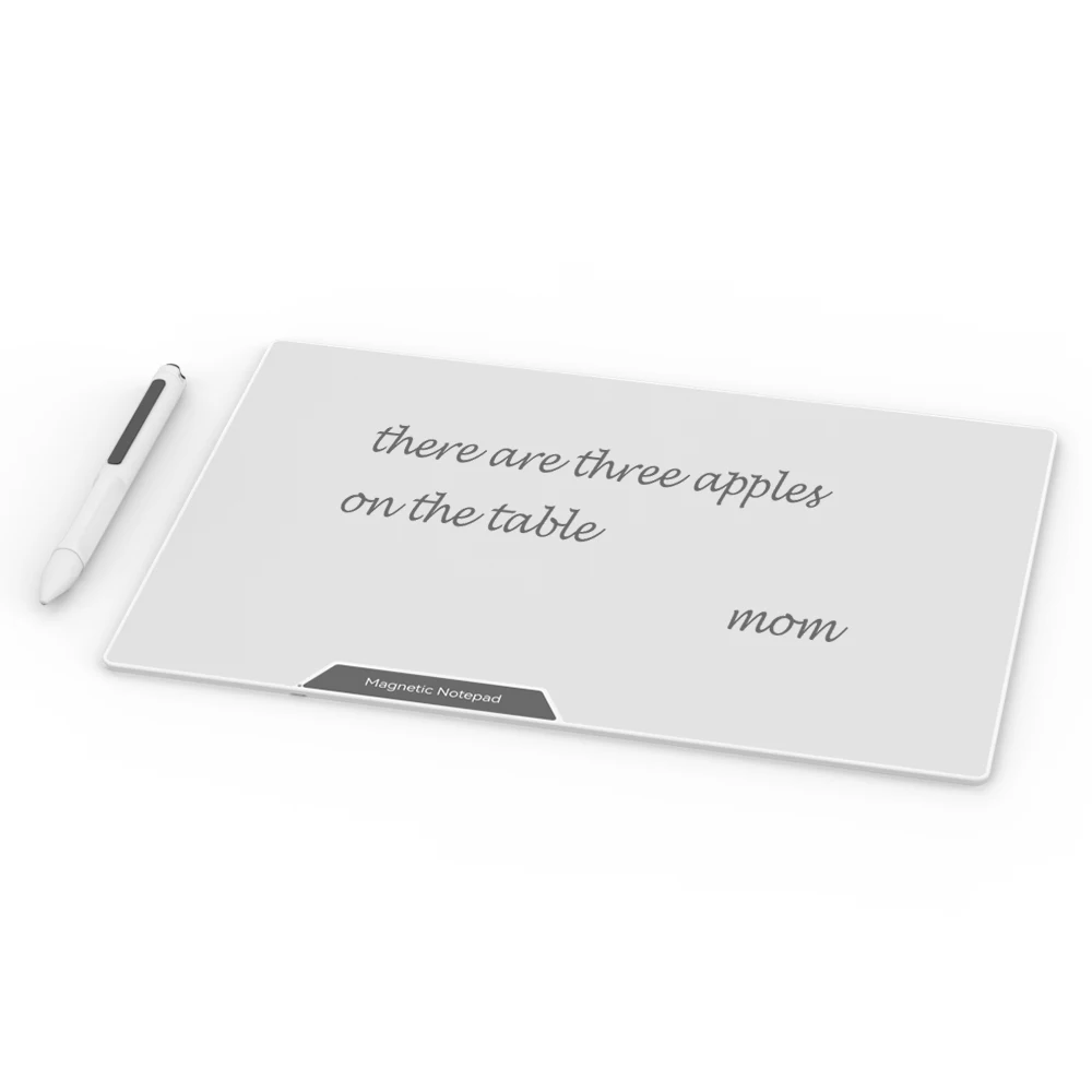 Newyes Wholesale Kids Writing Pad 12 inch Magnetic Notepads Magnetic Writing Tablet for School Education Office