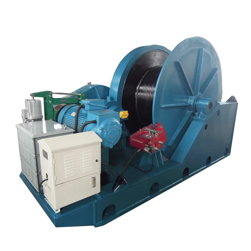 QPQ 3 Ton 4 Ton Power Electric Hoist Winch Diesel Engine Powered Winch Hoist