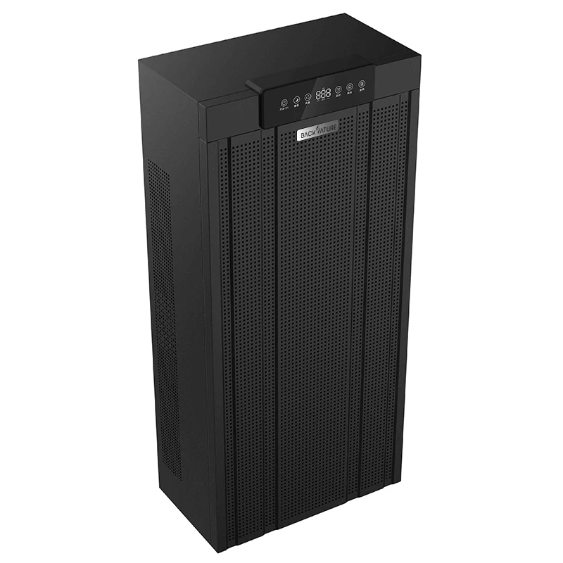  Backnature purificador aire 2000 m3/h luftreiniger ce ПЭТ true hepa воздушный фильтр большой room использования воздушного очиститель для 240sqm