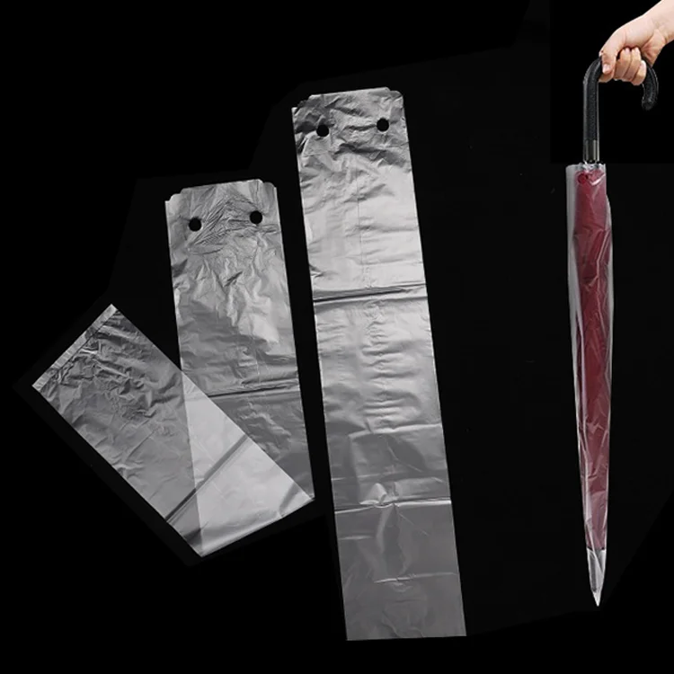 Custom Compostable Packaging Long Item Packaging Bag Umbrella Frosted Packaging Self Adhesive Bags