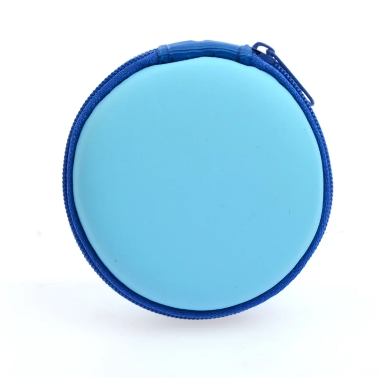 Круглый чехол для наушников с застежкой-молнией