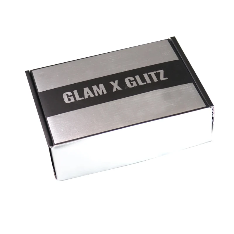 Free Sample Bulk Recyclable Shipping Silver Hair Extension Clothing Cosmetic Packaging Corrugated Gift Box