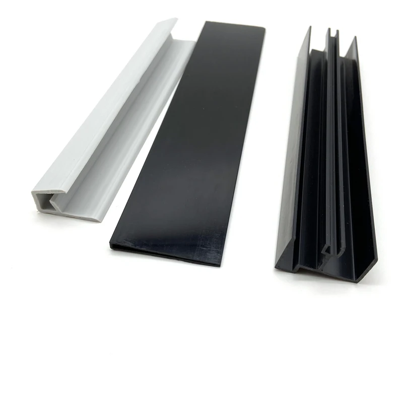 Индивидуальный Пластиковый профиль OEM ODM ABS/POM/PVC/ETFE/PTFE/PFA пластиковые экструзионные профили