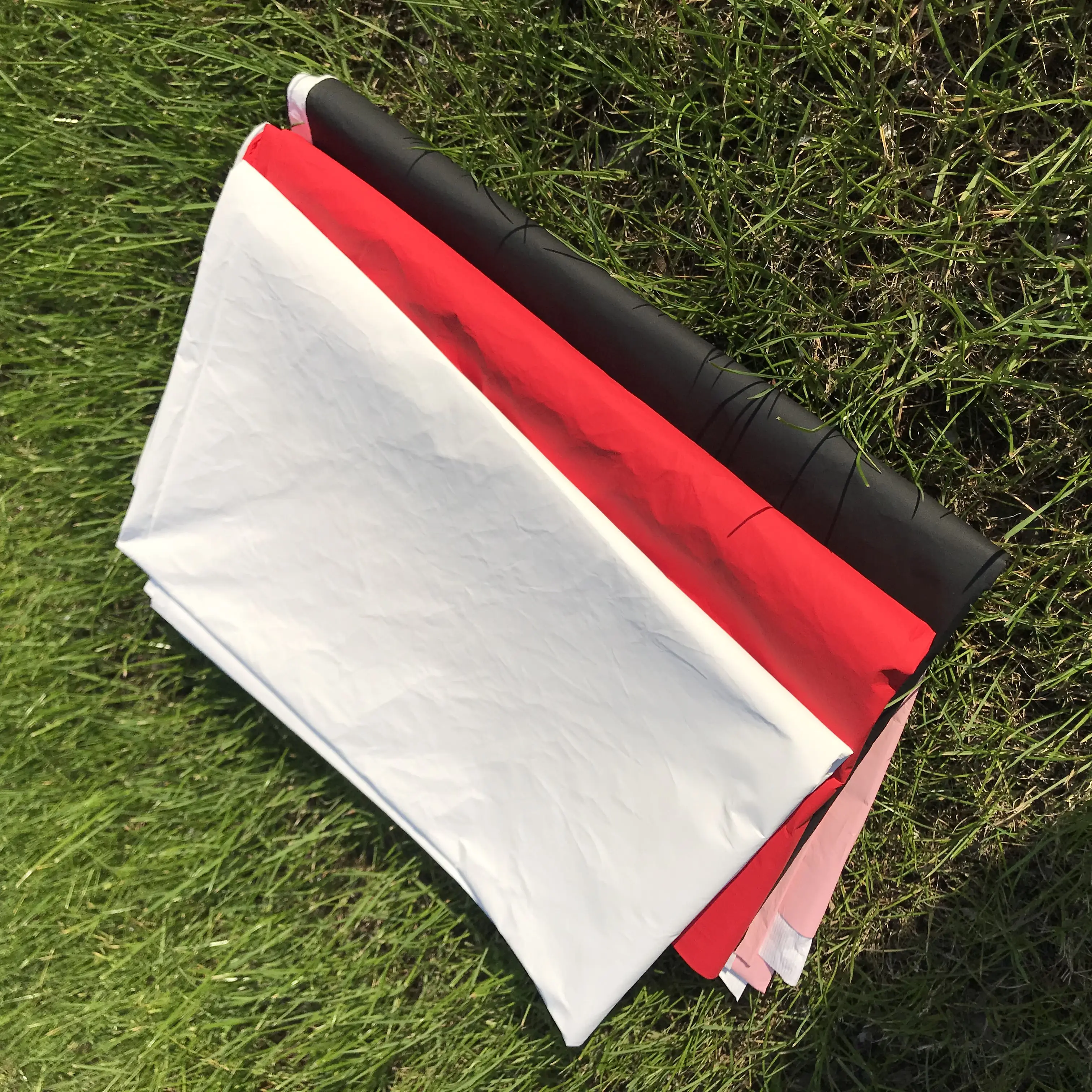 PU coated tyvek 1443R paper rolls for bags and jackets