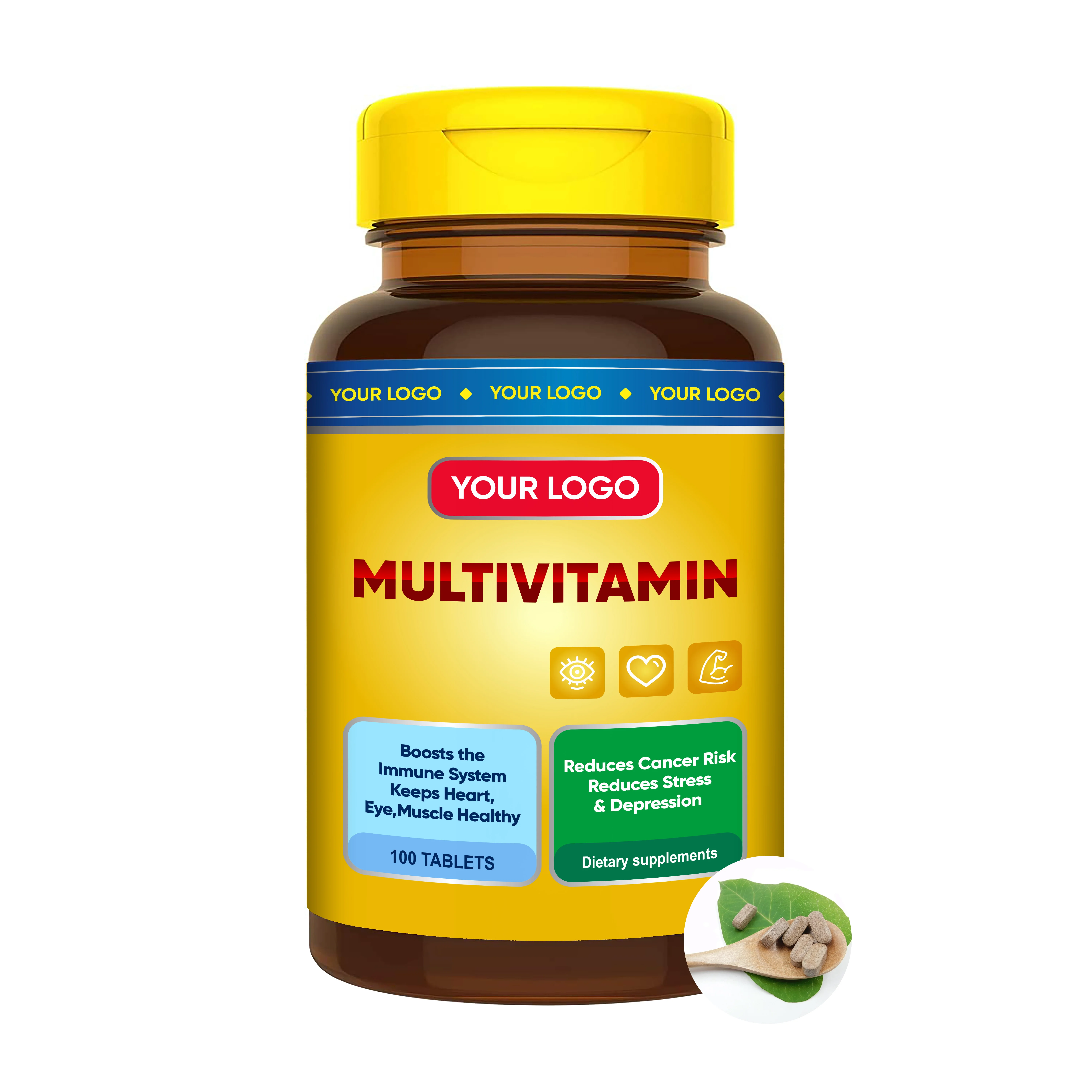 OEM Centrum поливитамины и минеральные таблетки витаминные добавки с сертификацией GMP
