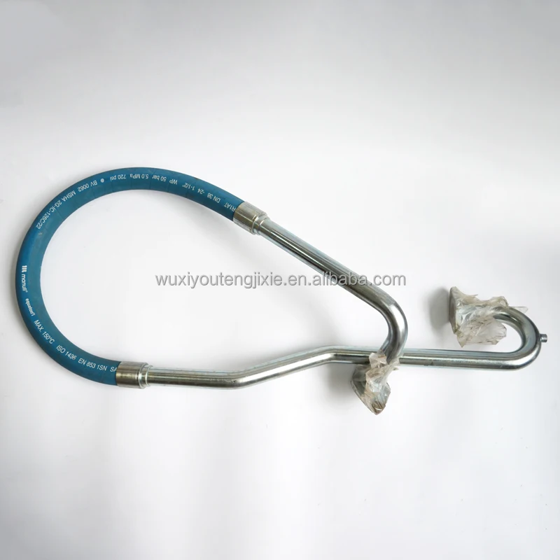 Atlas Copco Air Compressor Spare Parts 1621208500 Oil Tube Steel Aluminium Pipe