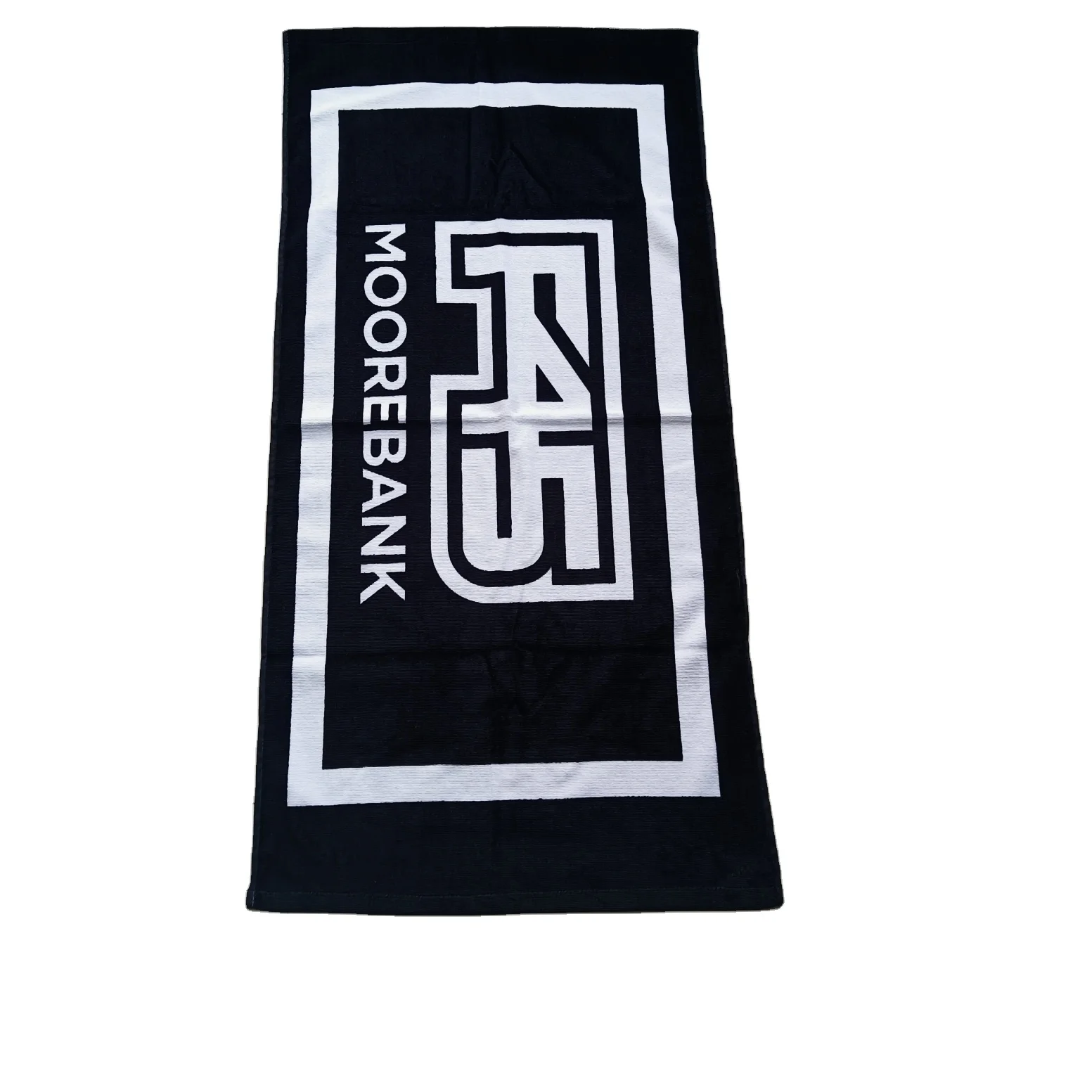 Free custom design towel 100% pure cotton sports towel with dense loops super soft and absorbent Gym Rally towel