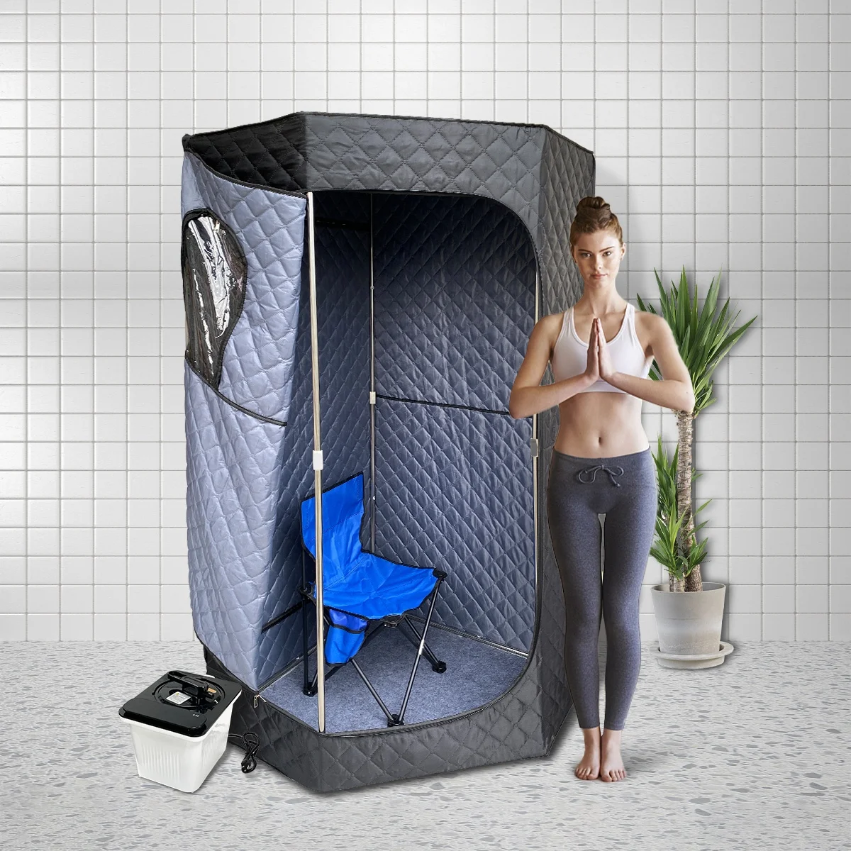 Saunaking Portable Room Spa Whole Body Sauna Tent Portable Steam Sauna Wholesale