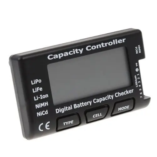 RC CellMeter-7 цифровой Батарея ёмкость проверки LiPo LiFe литий-ионный никель-металл-гидридных и никель-кадмиевых батарей напряжение