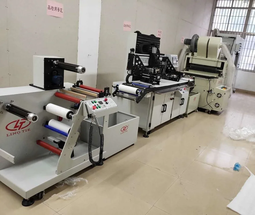 Roll Silk Screen Printing Machine for Multi Color Heat Transfer Label
