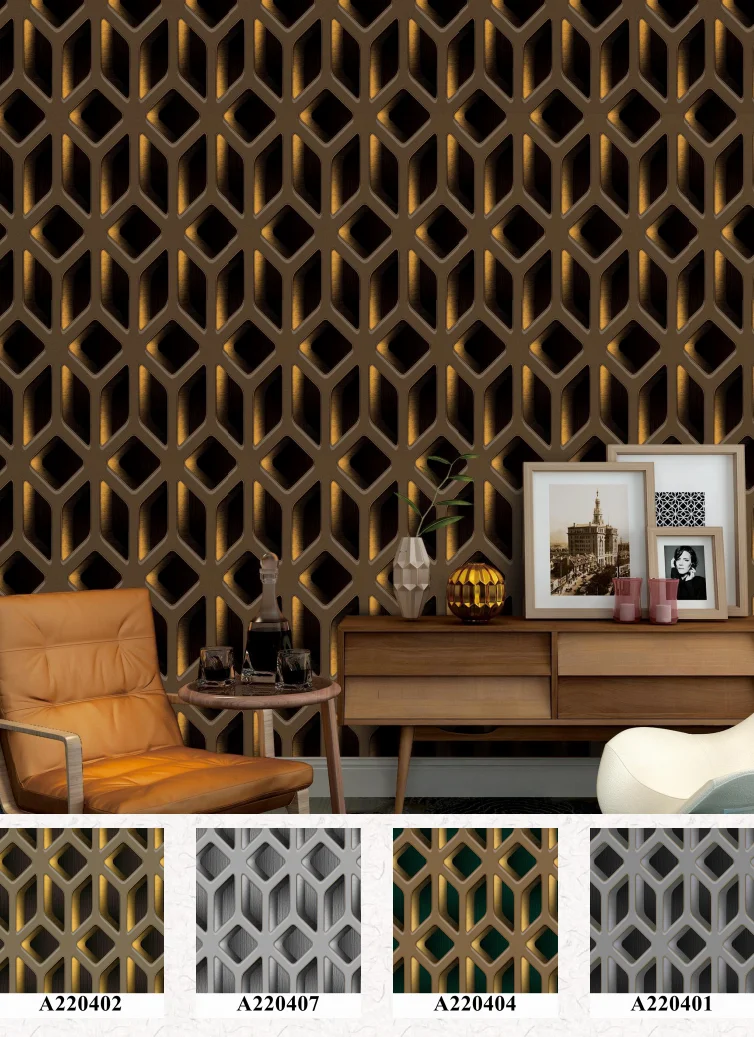 New project catalogue of wallpaper catalogs. 3d pvc wallpapers/wall coating