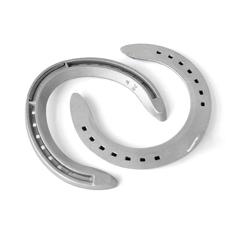 best price  horse race shoes aluminum horseshoes set fer a cheval