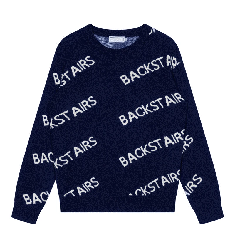 Custom OEM & ODM men sweater Jacquard knit pullover knitwear Long Sleeve jumpers cotton winter men designer knitted sweater